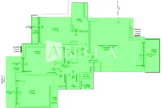 Четиристаен апартамент с три тераси в Овча купел 2, София