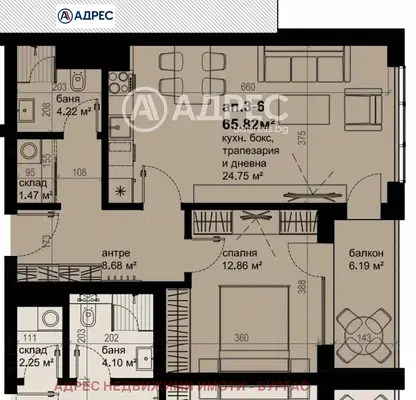 Photo 5 — 2-bedroom apartment in Burgas, Izgrev