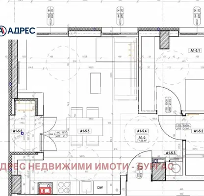 Снимка 4 — Двустаен апартамент в Бургас, Славейков