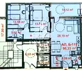 Снимка 2 — Тристаен апартамент в Славейков, Бургас с паркомясто