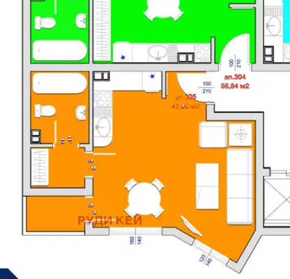 Photo 3 — 1-bedroom apartment in Oblast Varna, Byala