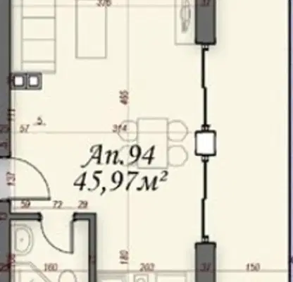 Снимка 2 — Едностаен апартамент в Бургас, к.к. Слънчев бряг
