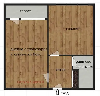 Photo 2 — 2-bedroom apartment in Plovdiv, Centyr