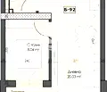 Снимка 4 — Двустаен апартамент в Гагарин, Пловдив с асансьор и паркинг