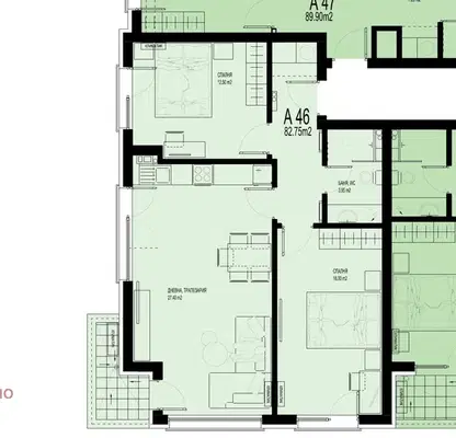 Photo 3 — 3-bedroom apartment in Plovdiv, Hristo Smirnenski