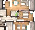 Снимка 2 — Тристаен апартамент в Кършияка с асансьор и затворен комплекс