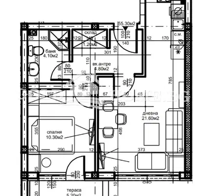 Photo 2 — 2-bedroom apartment in Plovdiv, Ostromila