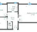 Снимка 2 — Тристаен апартамент в Остромила с две тераси