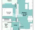 Снимка 2 — Двустаен апартамент с южно изложение в Тракия, Пловдив