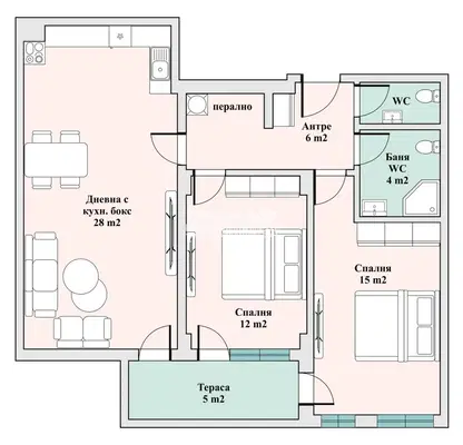 Photo 4 — 3-bedroom apartment in Plovdiv, Trakiya