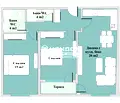 Снимка 2 — Тристаен апартамент в Тракия с тераса и ново строителство