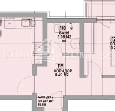 Снимка 2 — Тристаен апартамент в Пловдив, Южен