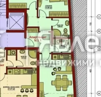 Photo 5 — 3-bedroom apartment in област София, Pravec