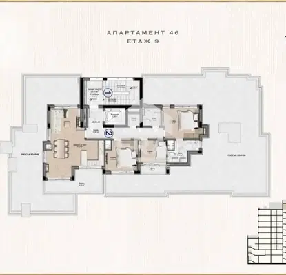 Снимка 5 — Многостаен апартамент в София, Банишора