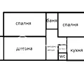 Снимка 3 — Тристаен апартамент в София, Борово