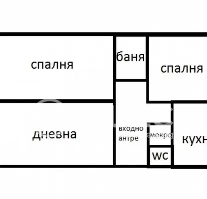 Снимка 3 — Тристаен апартамент в София, Борово