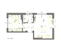 Снимка 2 — Двустаен апартамент в Център, София с двор