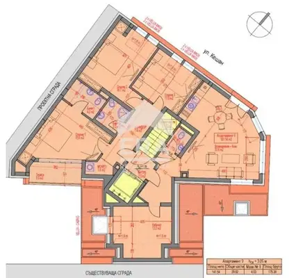 Photo 3 — Large apartment with 3 bedrooms in the Center of Sofia