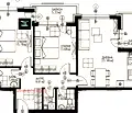Снимка 3 — Тристаен апартамент в Драгалевци с балкони и паркомясто