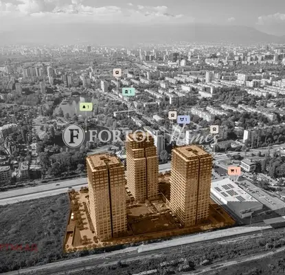 Снимка 3 — Тристаен апартамент с двор в Дружба 1, София