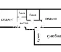 Снимка 4 — Тристаен апартамент в Красна поляна 3 с балкон и асансьор