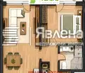 Снимка 4 — Двустаен апартамент с голяма тераса в Кръстова вада, София