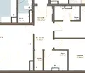 Снимка 2 — Тристаен апартамент в София, Люлин 5