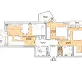 Снимка 2 — Тристаен апартамент в Люлин 8 с асансьор и контролиран достъп