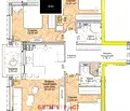 Снимка 4 — Четиристаен апартамент в Люлин 8 с балкон в нова сграда