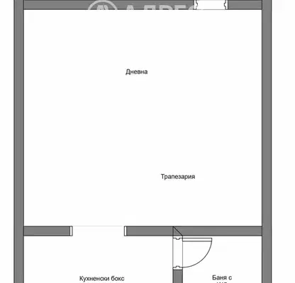 Снимка 3 — Едностаен апартамент в Малинова долина с тераса
