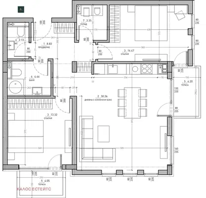 Photo 5 — 3-bedroom apartment in Sofia, Malinova Dolina