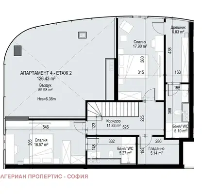 Photo 5 — 4-room maisonette in Manastirski livadi with panoramic view