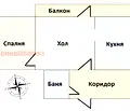 Снимка 3 — Двустаен апартамент с балкон в Манастирски ливади, София