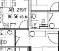 Снимка 2 — Тристаен апартамент в Обеля 1 с панорамна тераса