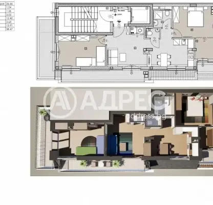 Photo 4 — 3-bedroom apartment in Sofiya, Strelbishte