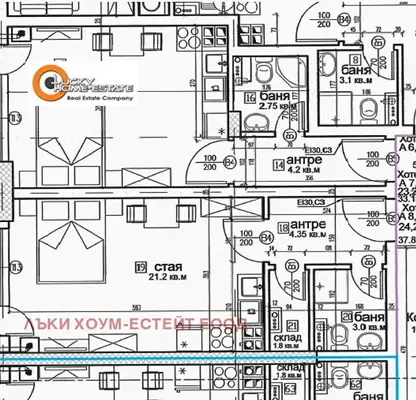 Снимка 4 — Едностаен апартамент с тераса в кв. Витоша, София