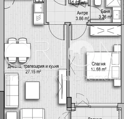 Photo 2 — 2-bedroom apartment in Sofiya, Vitosha