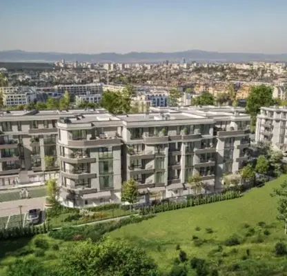 Снимка 2 — Двустаен апартамент с тераса в кв. Витоша, София