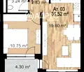 Снимка 3 — Двустаен апартамент в Зона Б-5 с тераса и асансьор
