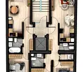 Снимка 4 — Двустаен апартамент 93 кв.м в Зона Б-5, София с асансьор