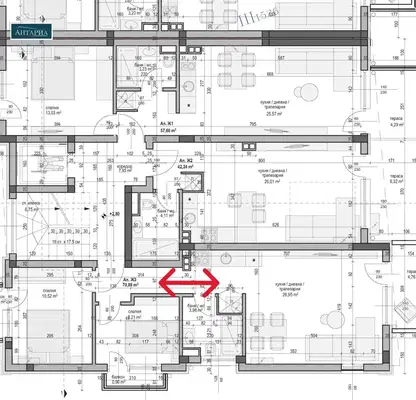 Снимка 2 — Тристаен апартамент в Бургас, Созопол