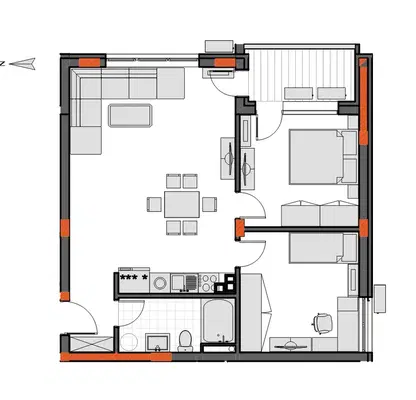 Photo 2 — 3-bedroom apartment in Stara Zagora, Nikola Petkov
