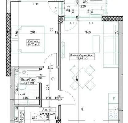 Снимка 4 — Двустаен апартамент в кв. Изгрев, Варна с тераса