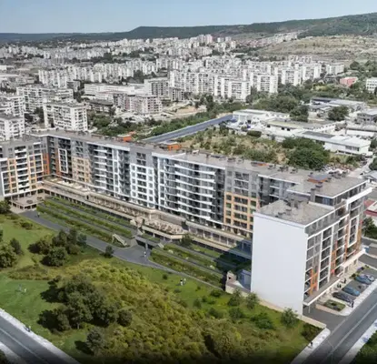 Снимка 3 — Двустаен апартамент с тераса в Кайсиева градина, Варна