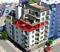 Снимка 3 — Тристаен апартамент с панорамна тераса в Колхозен пазар, Варна