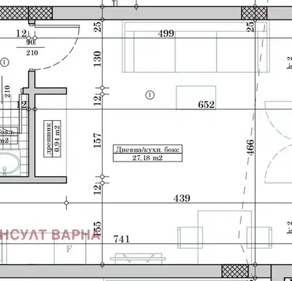Photo 4 — 1-bedroom apartment in Varna, Levski 1