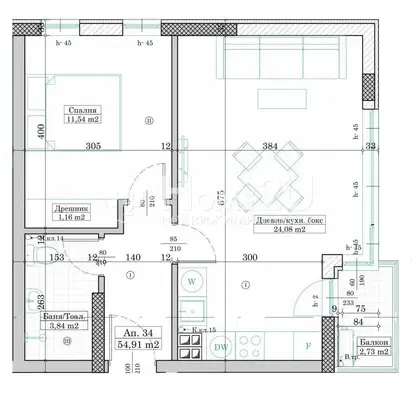 Photo 4 — 2-bedroom apartment in Varna, Levski 1