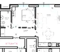 Снимка 5 — Двустаен апартамент в м-т Ален мак, Варна, ново строителство