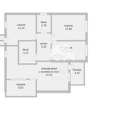 Снимка 3 — Тристаен апартамент с две паркоместа в м-т Долна Трака, Варна