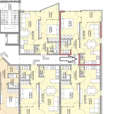 Снимка 4 — Двустаен апартамент в м-т Горна Трака с тераса